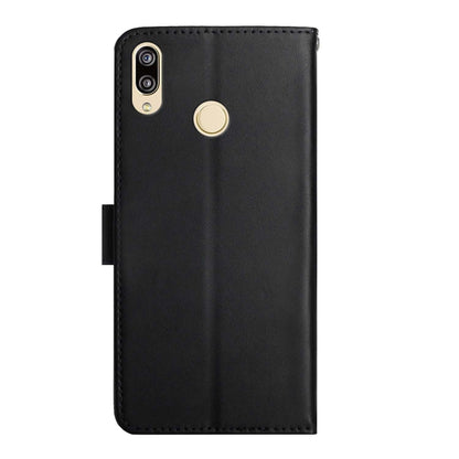 For Huawei P20 Lite Genuine Leather Fingerprint-proof Horizontal Flip Phone Case(Black) - Huawei Cases by buy2fix | Online Shopping UK | buy2fix