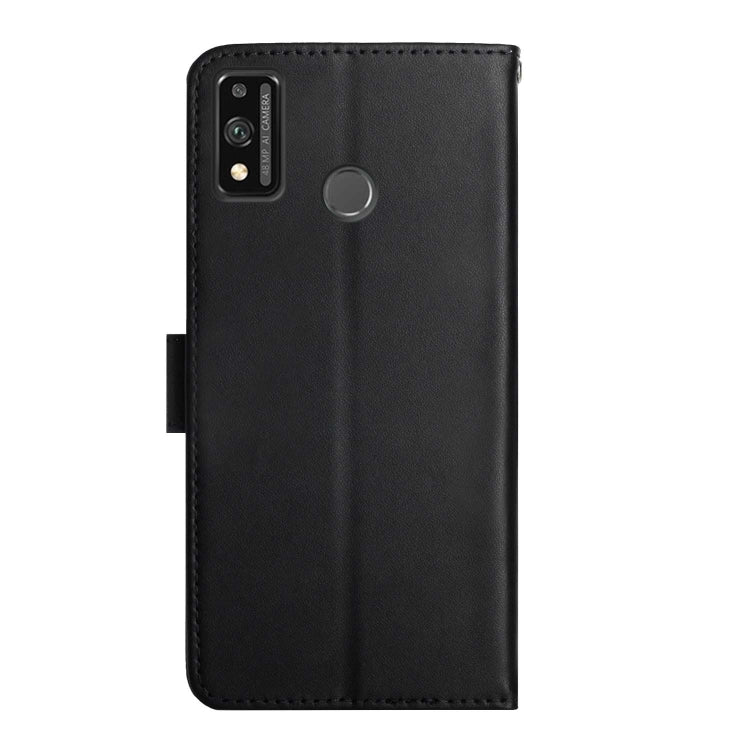 For Honor 9X Lite Genuine Leather Fingerprint-proof Horizontal Flip Phone Case(Black) - Huawei Cases by buy2fix | Online Shopping UK | buy2fix