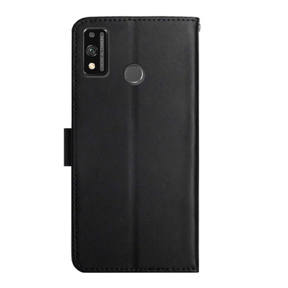 For Honor 9X Lite Genuine Leather Fingerprint-proof Horizontal Flip Phone Case(Black) - Huawei Cases by buy2fix | Online Shopping UK | buy2fix