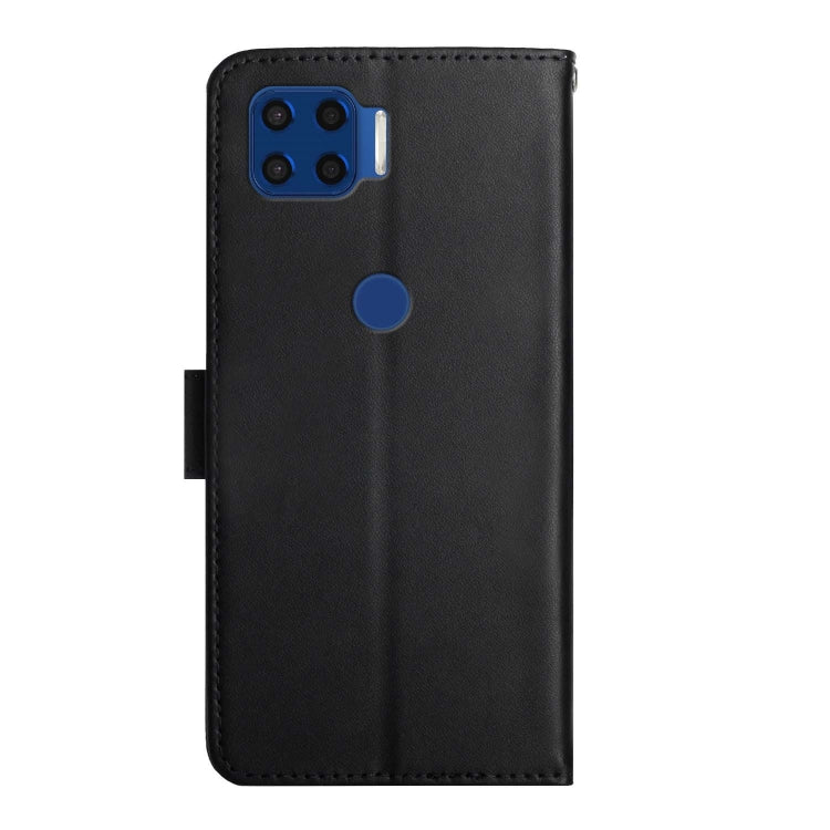 For Motorola Moto G 5G Plus Genuine Leather Fingerprint-proof Horizontal Flip Phone Case(Black) - Motorola Cases by buy2fix | Online Shopping UK | buy2fix