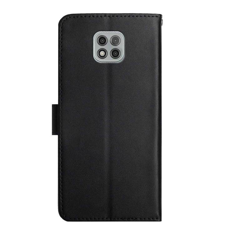 For Motorola Moto G Power 2021 Genuine Leather Fingerprint-proof Horizontal Flip Phone Case(Black) - Motorola Cases by buy2fix | Online Shopping UK | buy2fix