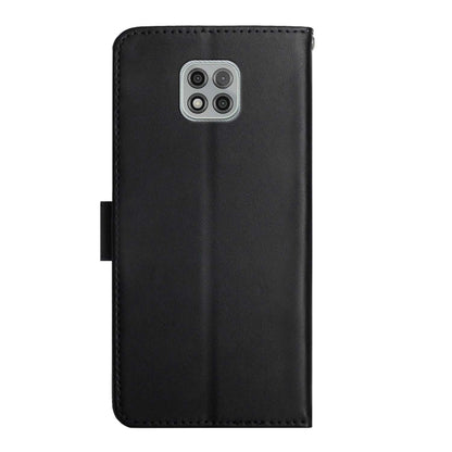 For Motorola Moto G Power 2021 Genuine Leather Fingerprint-proof Horizontal Flip Phone Case(Black) - Motorola Cases by buy2fix | Online Shopping UK | buy2fix