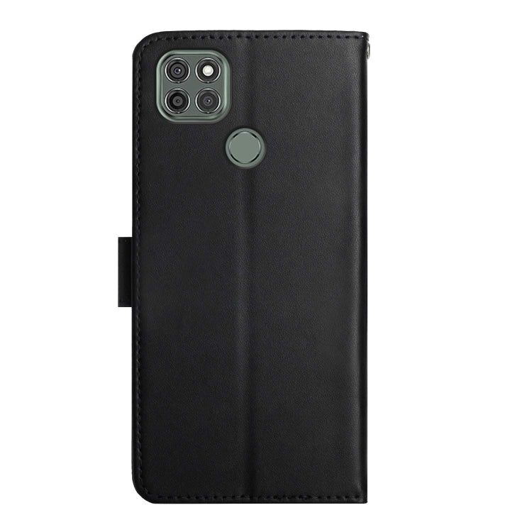 For Motorola Moto G9 Power Genuine Leather Fingerprint-proof Horizontal Flip Phone Case(Black) - Motorola Cases by buy2fix | Online Shopping UK | buy2fix