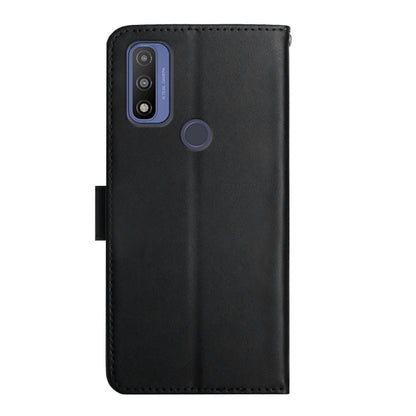 For Motorola Moto G Pure 2021 Genuine Leather Fingerprint-proof Horizontal Flip Phone Case(Black) - Motorola Cases by buy2fix | Online Shopping UK | buy2fix