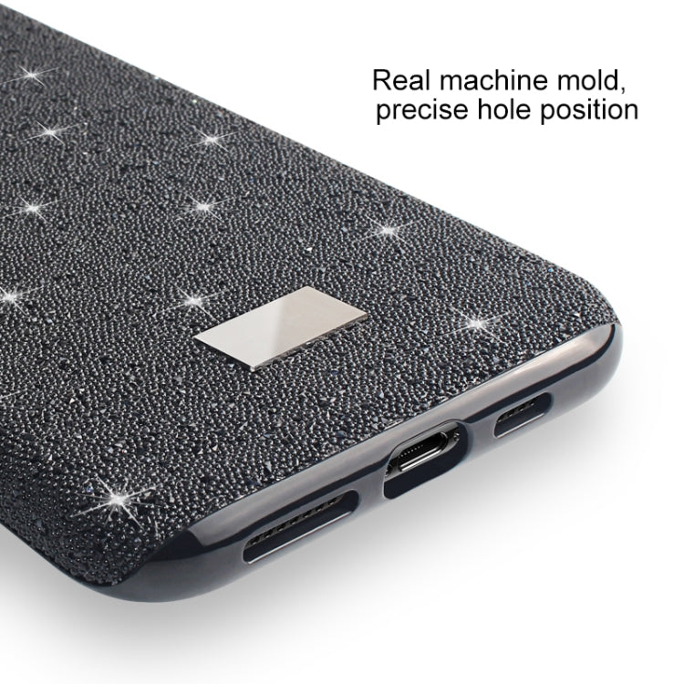 For iPhone 11 Pro Max Mutural TPU + PC + Diamond Cloth Protective Case(Grey) - iPhone 11 Pro Max Cases by Mutural | Online Shopping UK | buy2fix