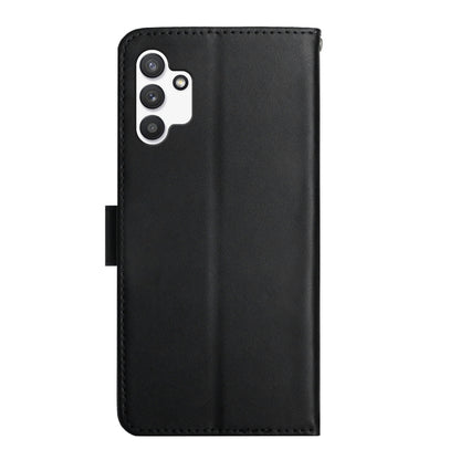 For Samsung Galaxy A13 Genuine Leather Fingerprint-proof Horizontal Flip Phone Case(Black) - Galaxy Phone Cases by buy2fix | Online Shopping UK | buy2fix