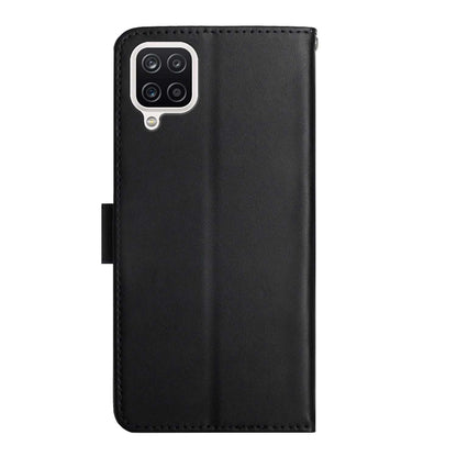 For Samsung Galaxy A22 Genuine Leather Fingerprint-proof Horizontal Flip Phone Case(Black) - Galaxy Phone Cases by buy2fix | Online Shopping UK | buy2fix