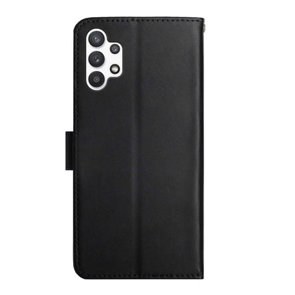 For Samsung Galaxy A32 5G Genuine Leather Fingerprint-proof Horizontal Flip Phone Case(Black) - Galaxy Phone Cases by buy2fix | Online Shopping UK | buy2fix