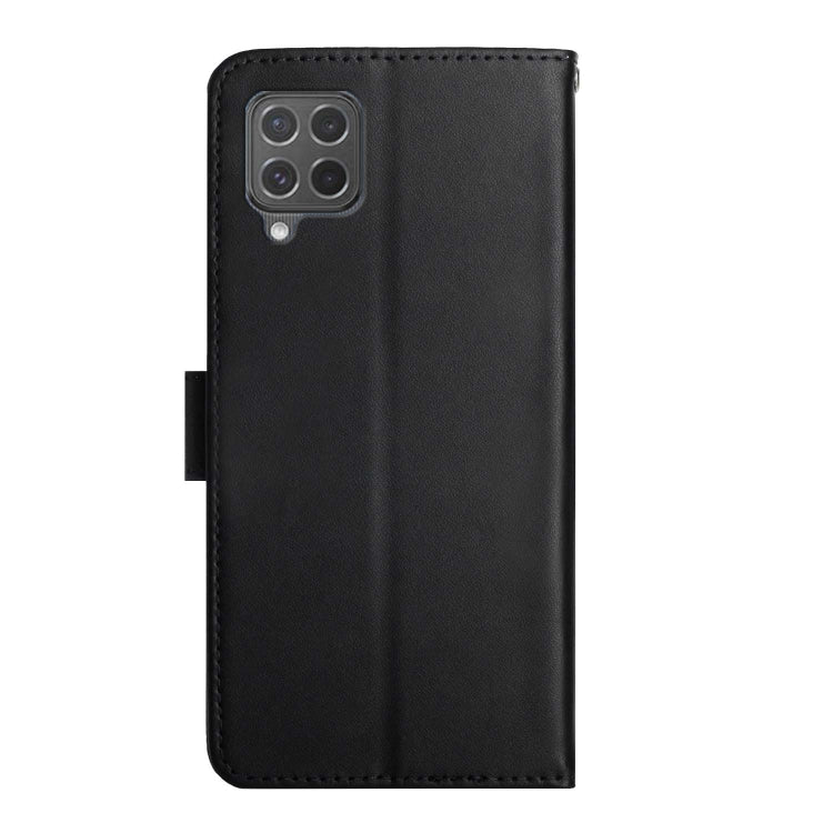For Samsung Galaxy M62 Genuine Leather Fingerprint-proof Horizontal Flip Phone Case(Black) - Galaxy Phone Cases by buy2fix | Online Shopping UK | buy2fix