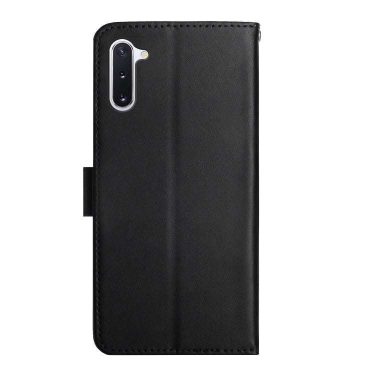 For Samsung Galaxy Note10 Genuine Leather Fingerprint-proof Horizontal Flip Phone Case(Black) - Galaxy Phone Cases by buy2fix | Online Shopping UK | buy2fix