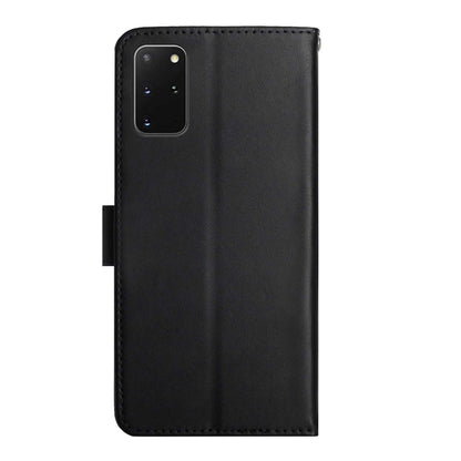 For Samsung Galaxy S20+ Genuine Leather Fingerprint-proof Horizontal Flip Phone Case(Black) - Galaxy Phone Cases by buy2fix | Online Shopping UK | buy2fix