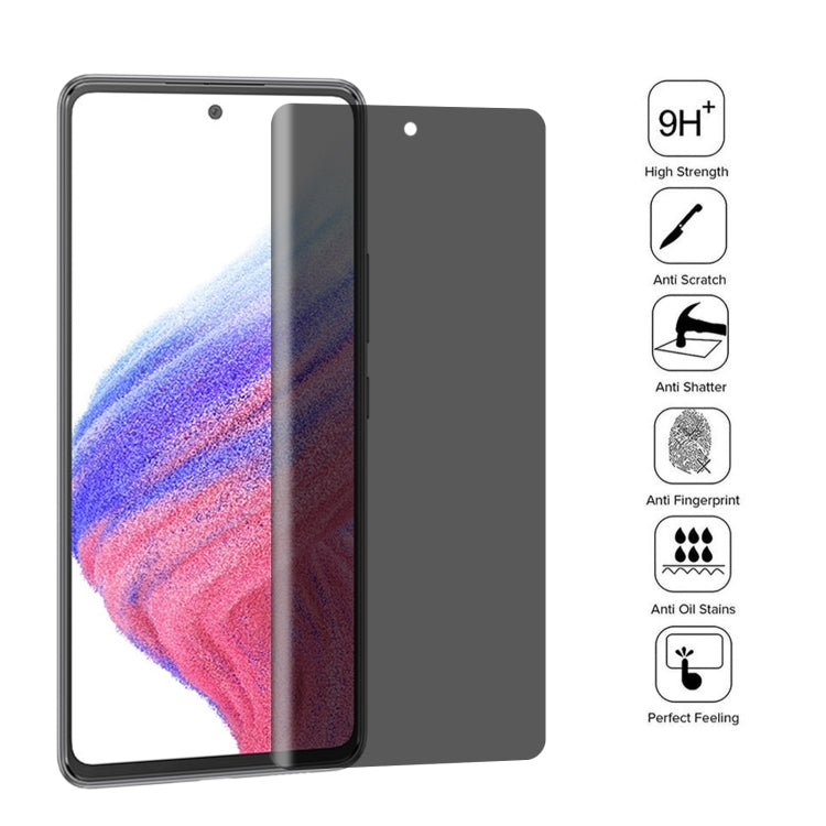 25 PCS Full Cover Anti-peeping Tempered Glass Film For Samsung Galaxy A53 5G - Galaxy Tempered Glass by buy2fix | Online Shopping UK | buy2fix