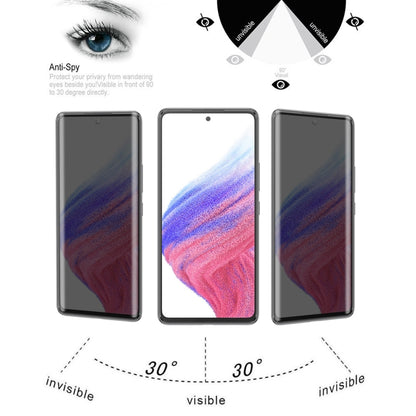 25 PCS Full Cover Anti-peeping Tempered Glass Film For Samsung Galaxy A53 5G - Galaxy Tempered Glass by buy2fix | Online Shopping UK | buy2fix