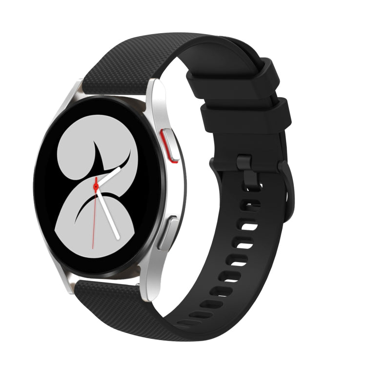 22mm Pockmarked Tonal Buckle Silicone Watch Band for Huawei Watch / Samsung Galaxy Watch(Grey) by buy2fix