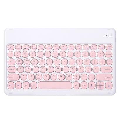 For Xiaomi Pad 6S Pro 12.4 2024 +X3 Candy Color Round Keys Bluetooth Keyboard Leather Case(Light Pink) - Xiaomi Keyboard by buy2fix | Online Shopping UK | buy2fix