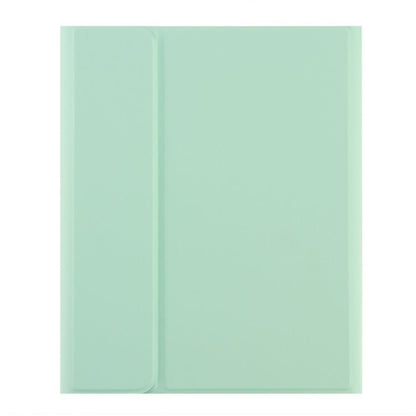 For Xiaomi Pad 6S Pro 12.4 2024 +X3 Candy Color Round Keys Bluetooth Keyboard Leather Case(Fresh Green) - Xiaomi Keyboard by buy2fix | Online Shopping UK | buy2fix