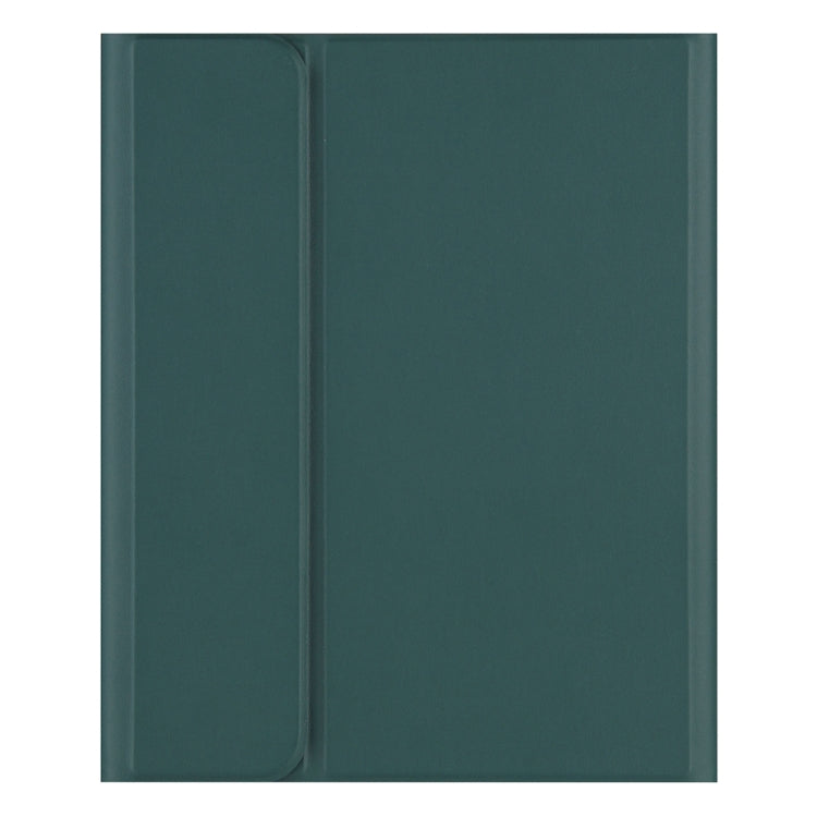 For Xiaomi Pad 6S Pro 12.4 2024 +X3 Candy Color Round Keys Bluetooth Keyboard Leather Case(Dark Night Green) - Xiaomi Keyboard by buy2fix | Online Shopping UK | buy2fix