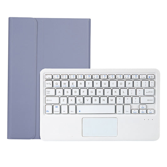 OP11-A Lambskin Texture Ultra-thin Bluetooth Keyboard Leather Case with Touchpad For OPPO Pad 11 inch(Purple) - OPPO Keyboard by buy2fix | Online Shopping UK | buy2fix