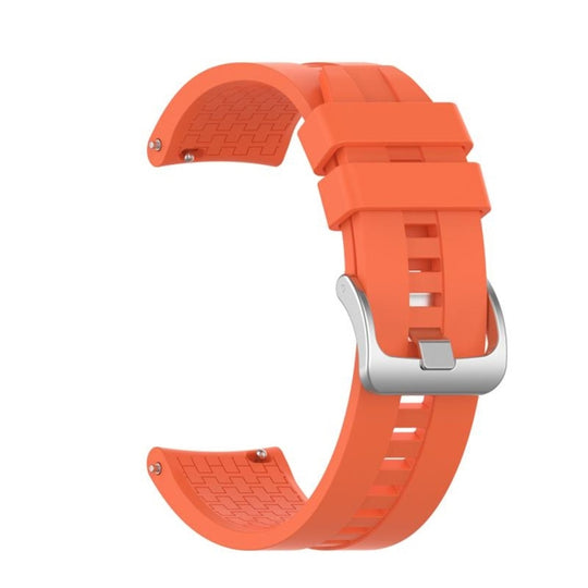 For Huawei GT Silicone Watch Band(Orange)
