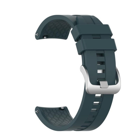 For Huawei GT Silicone Watch Band(Cyan)