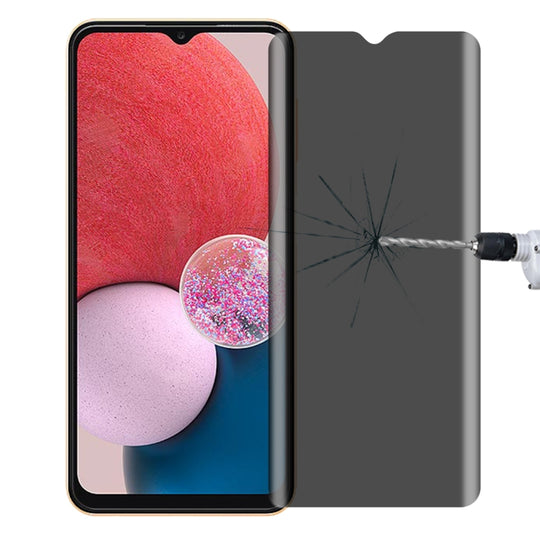 Full Cover Anti-peeping Tempered Glass Film For Samsung Galaxy A13 4G / A13 SM-A137 / A23 5G
