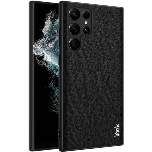 For Samsung Galaxy S22 Ultra 5G imak LX-5 Series PC + TPU Phone Case with Screen Protector(Cross Texture) by imak