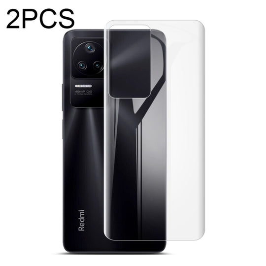 For Xiaomi Redmi K40S 5G 2 PCS IMAK 0.15mm Curved Full Screen Protector Hydrogel Film Back Protector