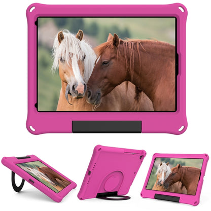EVA Handle Holder Tablet Case For iPad Air 2019 / Pro 10.5 2017(Rose Red) - iPad Air (2019) Cases by buy2fix | Online Shopping UK | buy2fix