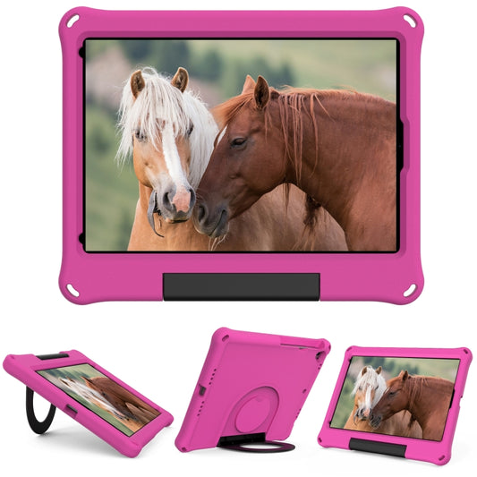 EVA Handle Holder Tablet Case For iPad Air 2019 / Pro 10.5 2017(Rose Red) - iPad Air (2019) Cases by buy2fix | Online Shopping UK | buy2fix