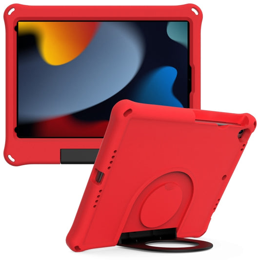 For iPad 10.2 2021 / 2020 / 2019 EVA Handle Holder Tablet Case(Red) - iPad 10.2 Cases by buy2fix | Online Shopping UK | buy2fix