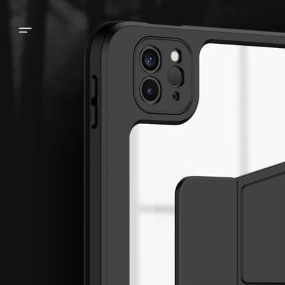 For iPad 10.2 2021 / 2020 / 2019 Mutural Jianshang Series Tablet Leather Smart Case(Black) - iPad 10.2 Cases by Mutural | Online Shopping UK | buy2fix