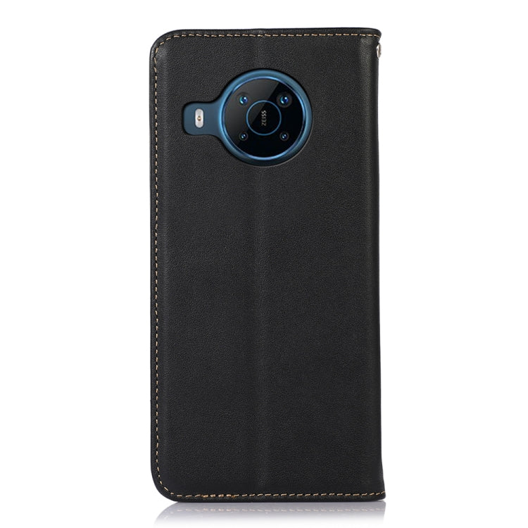 For Nokia X100 KHAZNEH Nappa Top Layer Cowhide Leather Phone Case(Black) - Nokia Cases by buy2fix | Online Shopping UK | buy2fix