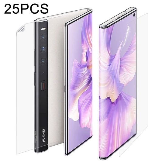 25 PCS Full Screen Protector Explosion-proof Front + Back Hydrogel Film For Huawei Mate Xs 2 - Huawei Tempered Glass by buy2fix | Online Shopping UK | buy2fix