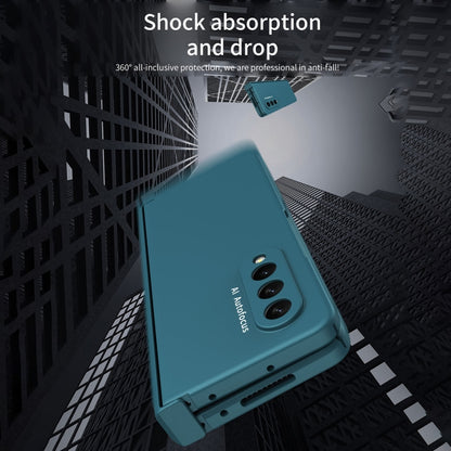 For Samsung Galaxy Z Fold3 5G 360 Full Body Hinge Flip Phone Case(Transparent) - Galaxy Phone Cases by buy2fix | Online Shopping UK | buy2fix