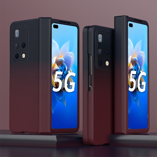 For Huawei Mate X2 Colorful Gradient Phone Case(Blue Red) - Huawei Cases by buy2fix | Online Shopping UK | buy2fix