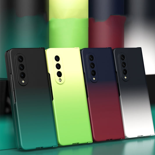 For Samsung Galaxy Z Fold3 5G Colorful Gradient Phone Case(Green) - Galaxy Phone Cases by buy2fix | Online Shopping UK | buy2fix