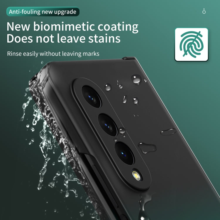 For Samsung Galaxy Z Fold3 5G Colorful Gradient Phone Case(Cyan) - Galaxy Phone Cases by buy2fix | Online Shopping UK | buy2fix