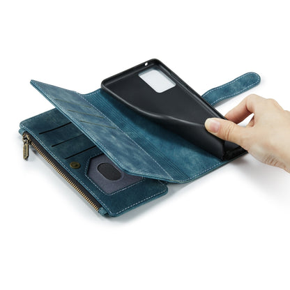 For Samsung GalaxyA33 5G CaseMe C30 Multifunctional Phone Leather Case(Blue) - Galaxy Phone Cases by CaseMe | Online Shopping UK | buy2fix