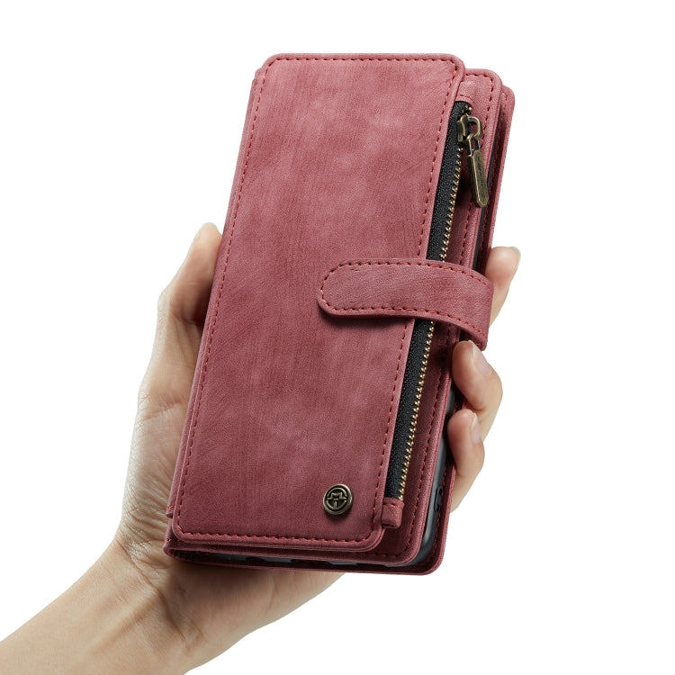 For Samsung GalaxyA33 5G CaseMe C30 Multifunctional Phone Leather Case(Red) - Galaxy Phone Cases by CaseMe | Online Shopping UK | buy2fix