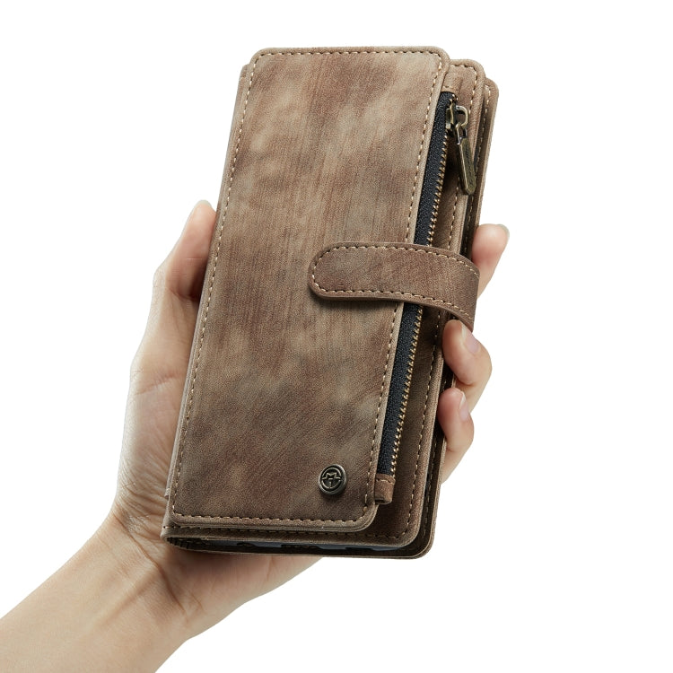 For Samsung GalaxyA33 5G CaseMe C30 Multifunctional Phone Leather Case(Brown) - Galaxy Phone Cases by CaseMe | Online Shopping UK | buy2fix