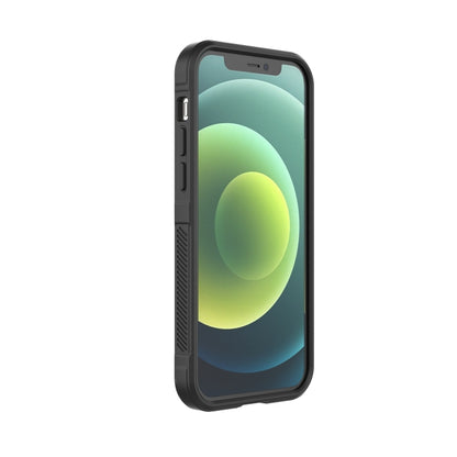 For iPhone 12 Magic Shield TPU + Flannel Phone Case(Dark Grey) by buy2fix