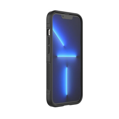 For iPhone 13 Pro Magic Shield TPU + Flannel Phone Case (Black) - iPhone 13 Pro Cases by buy2fix | Online Shopping UK | buy2fix