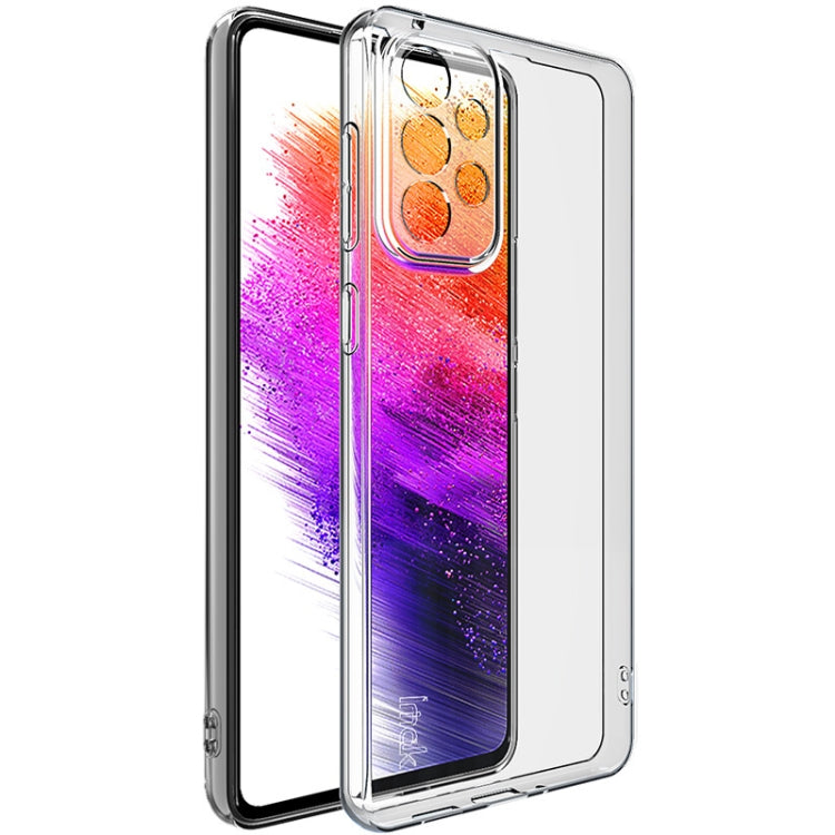 For Samsung Galaxy A73 5G IMAK UX-5 Series Claer TPU Phone Case(Transparent) by imak