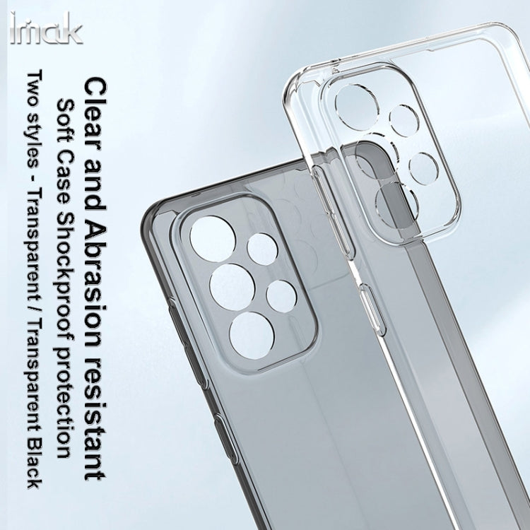 For Samsung Galaxy A73 5G IMAK UX-5 Series Claer TPU Phone Case(Transparent) by imak