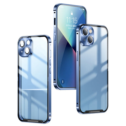 Frosted Metal Phone Case For iPhone 12 Pro(Green) - iPhone 12 / 12 Pro Cases by buy2fix | Online Shopping UK | buy2fix