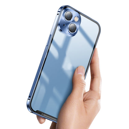 Frosted Metal Phone Case For iPhone 12 Pro(Green) - iPhone 12 / 12 Pro Cases by buy2fix | Online Shopping UK | buy2fix