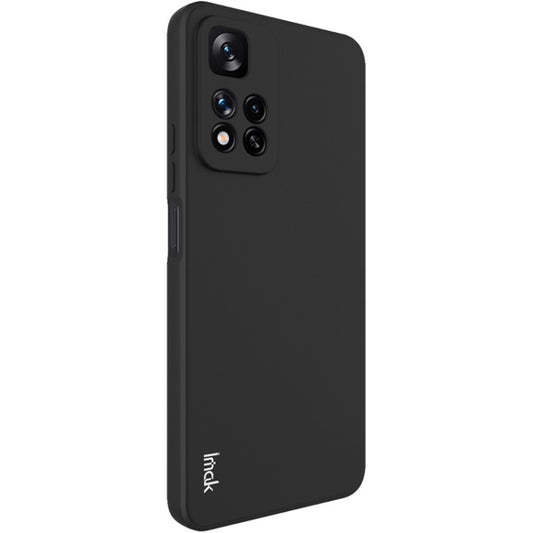 For Xiaomi Redmi Note 11 Pro China / Note 11 Pro+ 5G IMAK UC-4 Series Straight Edge TPU Phone Case(Black) - Xiaomi Cases by imak | Online Shopping UK | buy2fix