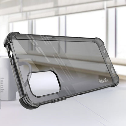 For Nokia G11 / G21 IMAK All Coverage Shockproof Airbag TPU Case with Screen Protector(Transparent Black) by imak