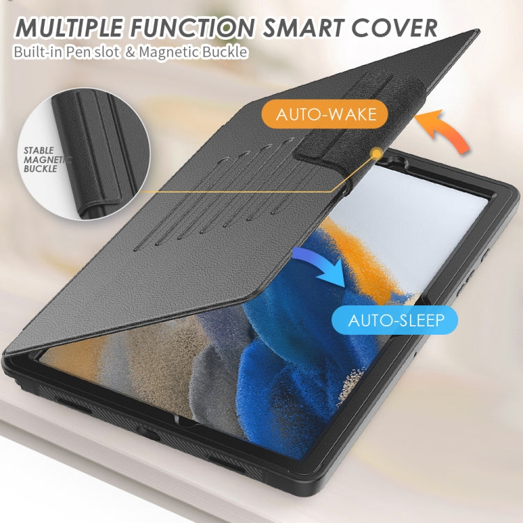 For Samsung Galaxy Tab A8 10.5 2021 Smart B Magnetic Leather Tablet Case(Black) - Other Galaxy Tab PC by buy2fix | Online Shopping UK | buy2fix