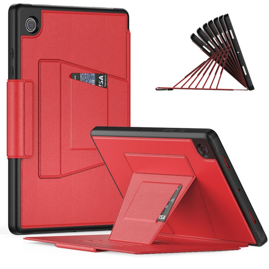 For Samsung Galaxy Tab A8 10.5 2021 Smart B Magnetic Leather Tablet Case(Red) - Other Galaxy Tab PC by buy2fix | Online Shopping UK | buy2fix